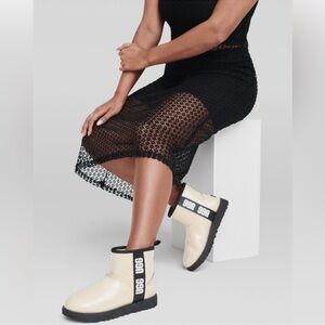 UGG Classic Mini Waterproof clear boots 11
